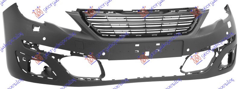 PREDNJI BRANIK PM (PRSKALICE) (MAGLENKE) (PDC SENZORI) (A KVALITET) PEUGEOT 308 II 2013-2017 (LB/LP/LW/LH/L3)