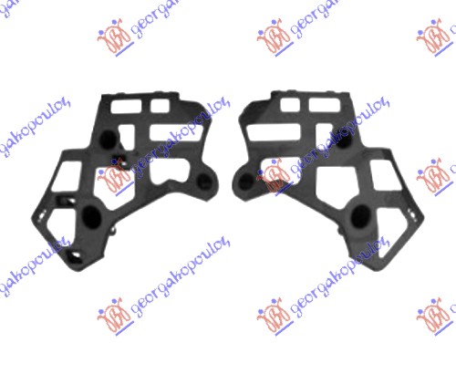 NOSAC ZADNJEG BRANIKA PLASTICNI (SET) PEUGEOT 308 II 2013-2017 (LB/LP/LW/LH/L3)