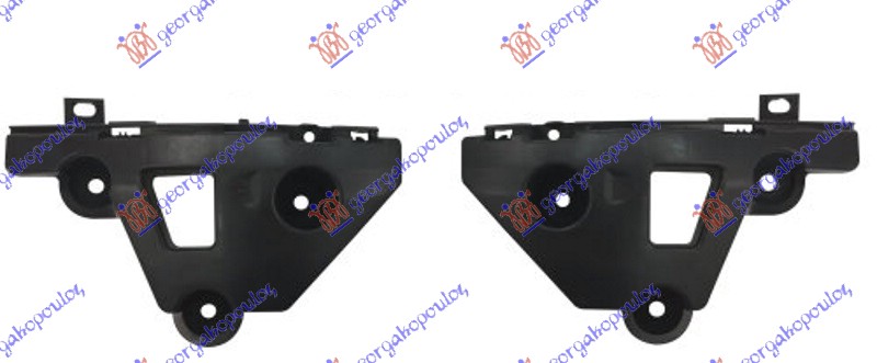 NOSAC ZADNJEG BRANIKA KARAVAN DONJI PLASTICNI (SET) PEUGEOT 308 II 2013-2017 (LB/LP/LW/LH/L3)
