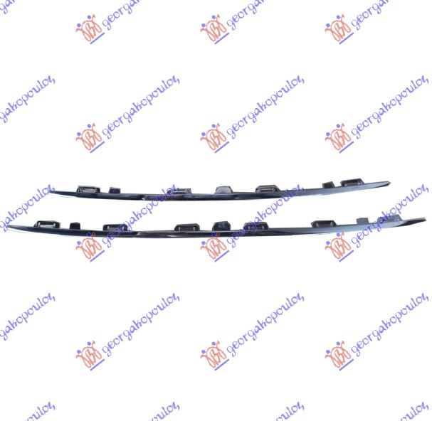 LAJSNA PVC MASKE GORNJA/DONJA (FAR CEO LED) (SET) PEUGEOT 308 II 2013-2017 (LB/LP/LW/LH/L3)