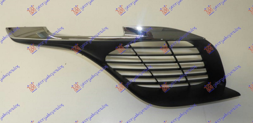 RESETKA PREDNJEG BRANIKA (SA HROM LAJSNOM) PEUGEOT 308 II 2013-2017 (LB/LP/LW/LH/L3)