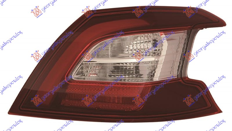 STOP LAMPA SPOLJASNJA (LED) (DEPO) PEUGEOT 308 II 2013-2017 (LB/LP/LW/LH/L3)