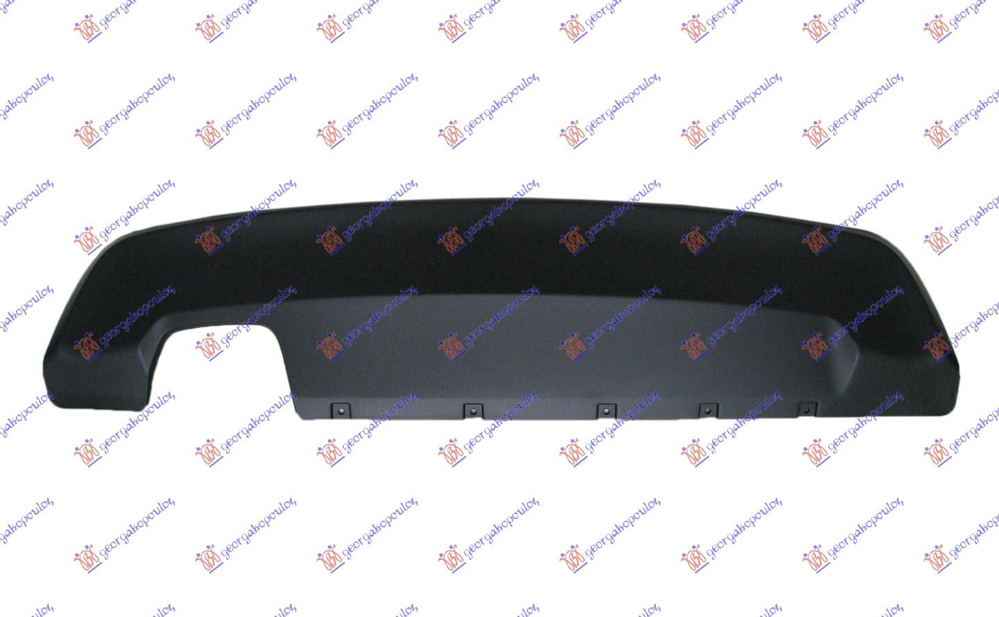 SPOJLER ZADNJEG BRANIKA PEUGEOT 308 II 2013-2017 (LB/LP/LW/LH/L3)