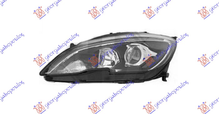 FAR ELEKTRICNI SA LED DNEVNIM SVETLOM (DEPO) PEUGEOT 308 II 2017-2021 (LB/LP/LW/LH/L3/LC/LJ/LR)