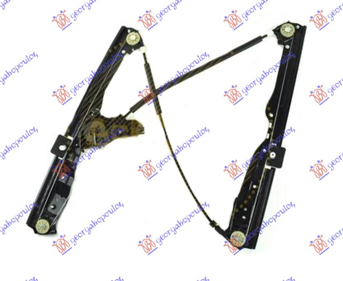 PODIZAC PREDNJEG PROZORA ELEKTRICNI (BEZ MOTORA) PEUGEOT 308 II 2013-2017 (LB/LP/LW/LH/L3)