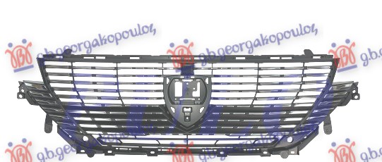 PVC MASKA CRNA (HROM LAJSNE) (2 PDC SENZORI) PEUGEOT 308 III 2021- (FB/FH/FP/F3/FM)