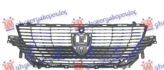 PVC MASKA CRNA (HROM LAJSNE) (2 PDC SENZORI) (KAMERA) PEUGEOT 308 III 2021- (FB/FH/FP/F3/FM)