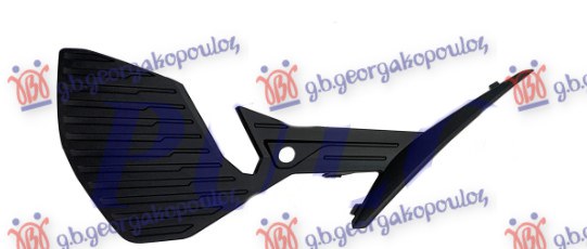 RESETKA PREDNJEG BRANIKA CRNA (1 PDC SENZORI) PEUGEOT 308 III 2021- (FB/FH/FP/F3/FM)