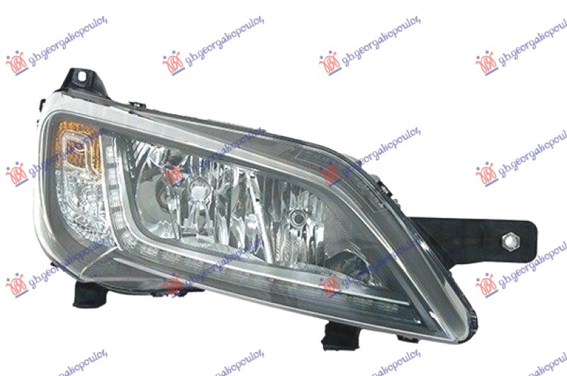 FAR ELEKTRICNI CRNI SA LED DNEVNIM SVETLOM (MARELLI) TOYOTA PROACE MAX 2024- (MFY/MFQ)