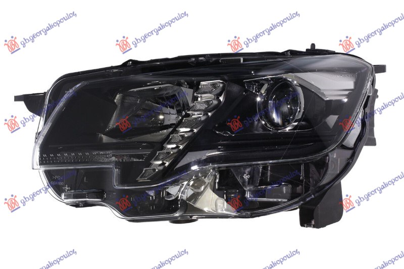 FAR ELEKTRICNI (H7/H1) SA LED DNEVNIM SVETLOM (VALEO) PEUGEOT RIFTER 2019-2024