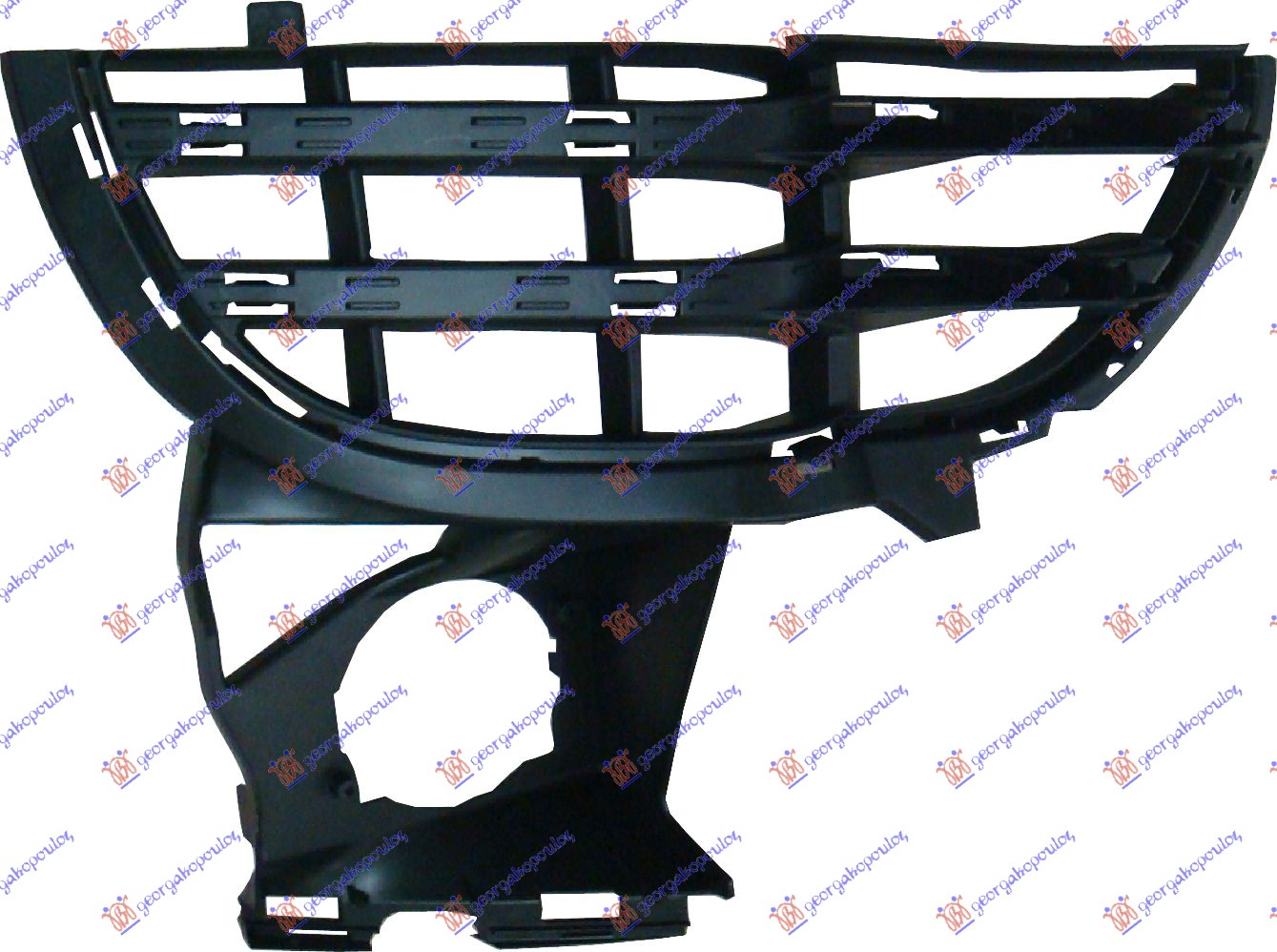 RESETKA PREDNJEG BRANIKA (OTVORENA) PORSCHE CAYENNE 2010-2015 (92A)