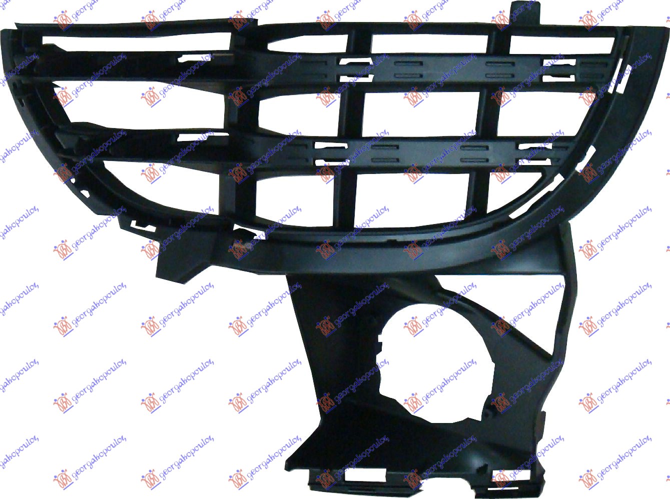 RESETKA PREDNJEG BRANIKA (OTVORENA) PORSCHE CAYENNE 2010-2015 (92A)