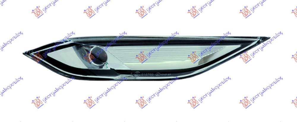 MIGAVAC U KRILU (PLASTICNI RUB NA KRILU) PORSCHE CAYENNE 2010-2015 (92A)