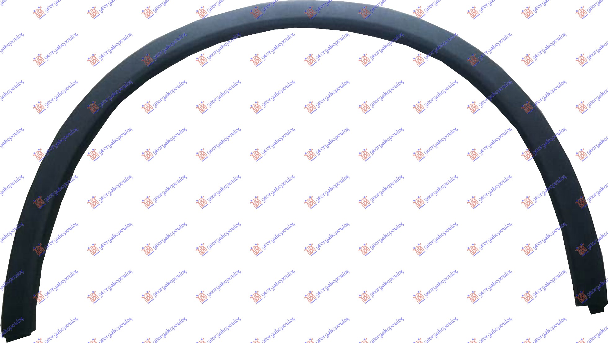 RUB PLASTICNI PREDNJEG BLATOBRANA (KOMPLETAN) PORSCHE CAYENNE 2010-2015 (92A)