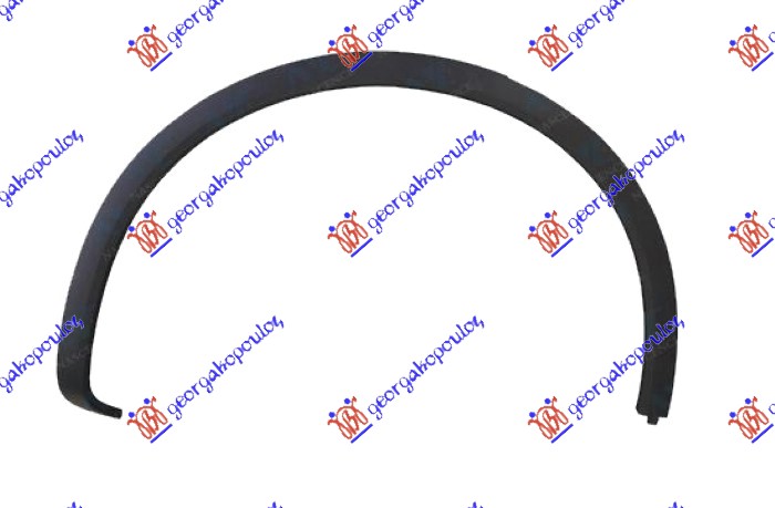 RUB PLASTICNI ZADNJEG BLATOBRANA (KOMPLETAN) PORSCHE CAYENNE 2010-2015 (92A)