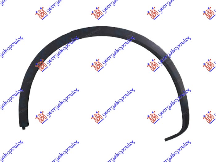 RUB PLASTICNI ZADNJEG BLATOBRANA (KOMPLETAN) PORSCHE CAYENNE 2010-2015 (92A)
