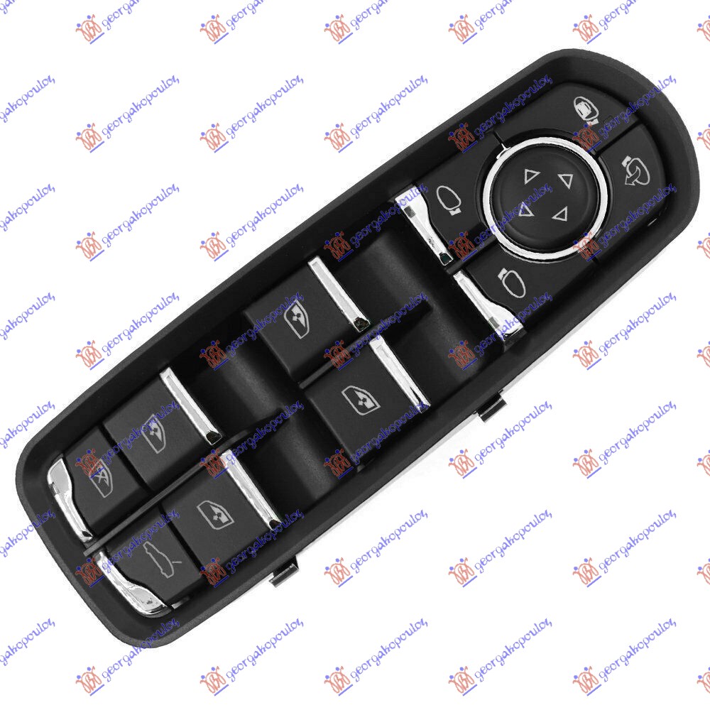 PREKIDAC U PREDNJIM VRATIMA (4 TASTERA) (16 PIN) PORSCHE PANAMERA 2009-2016 (970)