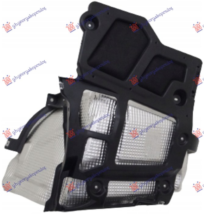 NOSAC ZADNJEG BRANIKA DONJI PLASTICNI (SA ALUMINIJUMSKOM PLOCOM) -2013 PORSCHE PANAMERA 2009-2016 (970)