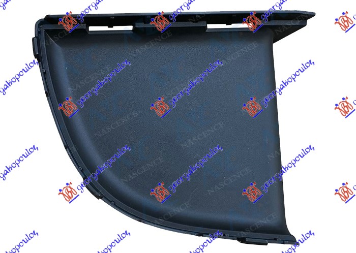 POKLOPAC NA PREDNJEM BRANIKU PLASTICNI 13- (GTS) PORSCHE PANAMERA 2009-2016 (970)