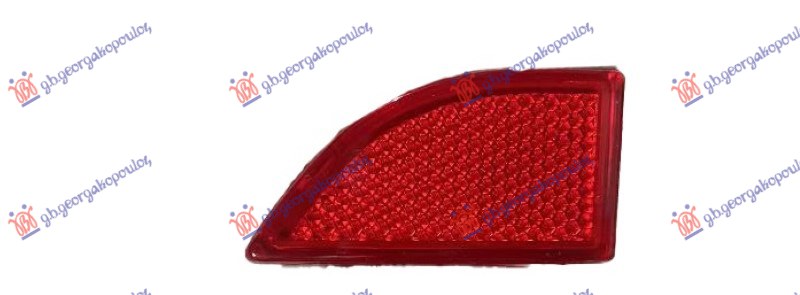 KATADIOPTER U ZADNJEM BRANIKU UNUTRASNJI 2013- PORSCHE PANAMERA 2016-2020 (971)