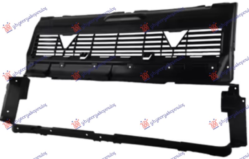 USMRIVAC VAZDUHA HLADNJAKA PLASTICNI PORSCHE PANAMERA 2016-2020 (971)