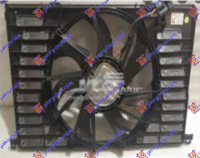 VENTILATOR KOMPLET (2.9-3.0 BENZIN) PORSCHE PANAMERA 2016-2020 (971)
