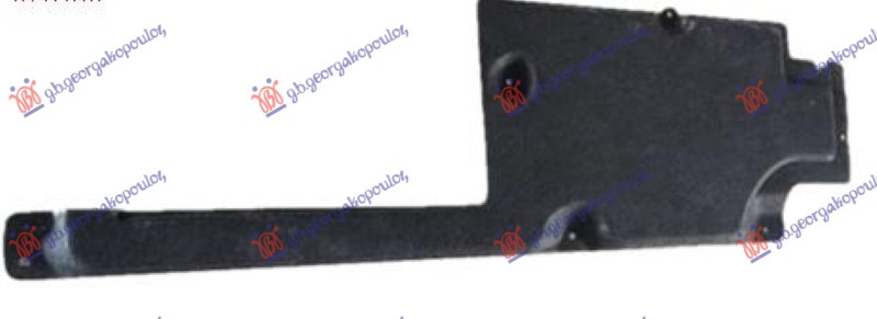 ZASTITA PODA BOCNA PLASTICNA PORSCHE CAYMAN 2013-2016 (981C)
