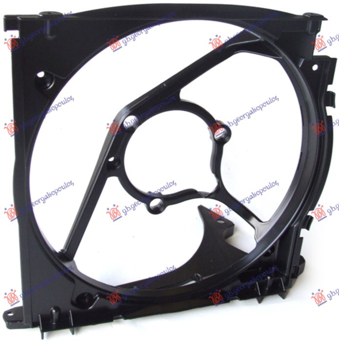 NOSAC VENTILATORA ALUMINIJUM PORSCHE 911 2010-2016 (991/997)