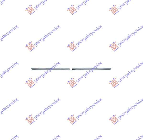 LAJSNA PVC MASKE HROM (SET) RENAULT FLUENCE 2013- (L3)