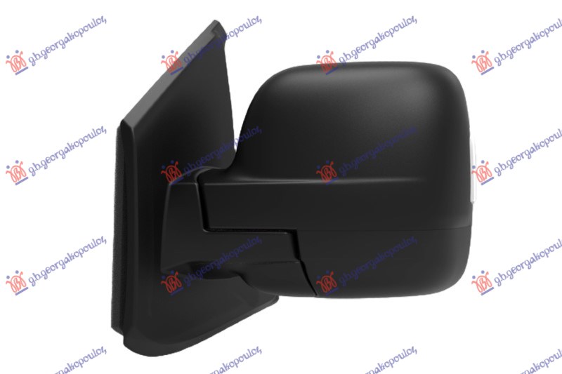 RETROVIZOR ELEKTRICNI SA GREJACEM CRNI (MIGAVAC) (12 OTV/9 PIN) (ASFERICNO STAKLO) RENAULT TRAFIC 2021- (FG/GG/EG)