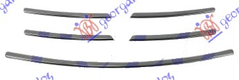 LAJSNA PVC MASKE HROM (SET 5 KOM) RENAULT TRAFIC 2014-2019 (EG)