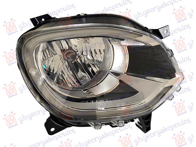 FAR ELEKTRICNI (H4/LED) (DEPO) RENAULT TWINGO 2019- (BCM/BCA)