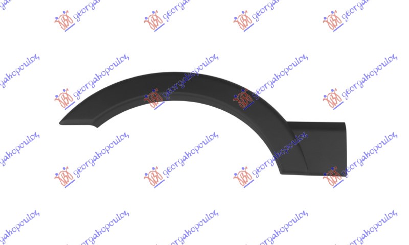 RUB PLASTICNI ZADNJEG BLATOBRANA (SREDNJA/DUGA SASIJA) OPEL MOVANO 2009-2019 (X62)
