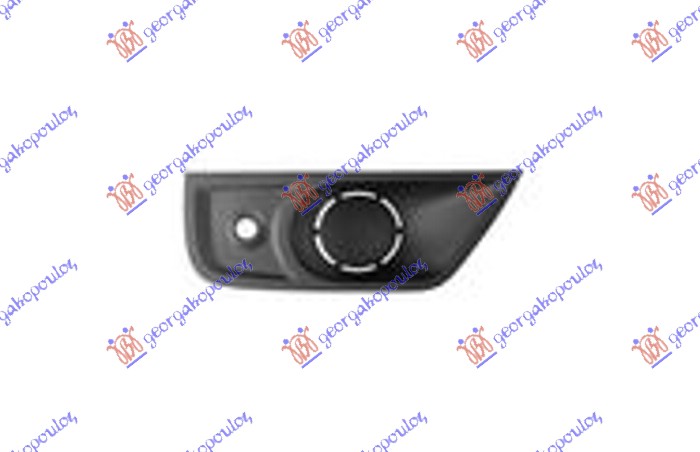 RESETKA PREDNJEG BRANIKA (SA/BEZ MAGLENKE) (PDS SENZOR) RENAULT MASTER/MASCOTT III 2019-2024 (FV)