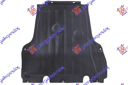 ZASTITA MOTORA PREDNJA PLASTICNA RENAULT CAPTUR I 2013-2017 (J5/H5)