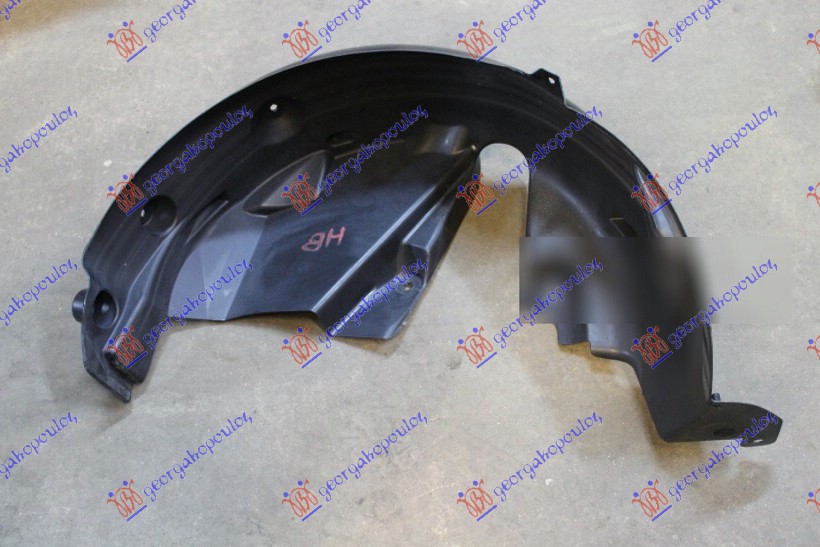 ZADNJE POTKRILO PLASTICNO RENAULT CLIO IV 2013-2016 (BH/KH)