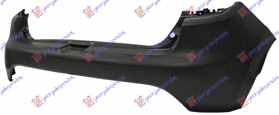 ZADNJI BRANIK PM (SA/BEZ PDC SENZORA) (A KVALITET) RENAULT CLIO IV 2013-2016 (BH/KH)