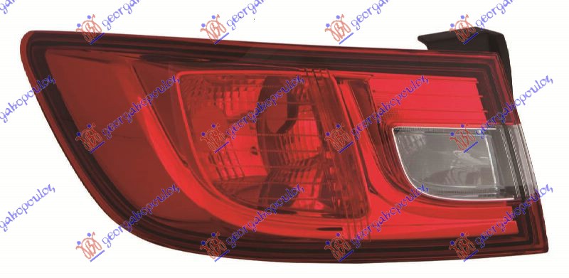STOP LAMPA SPOLJASNJA (TURSKA) RENAULT CLIO IV 2013-2016 (BH/KH)