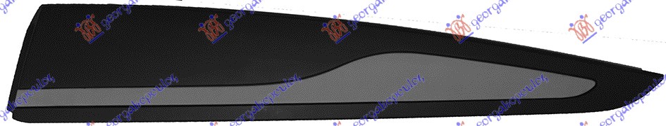 LAJSNA ZADNJIH VRATA (SA SIVOM LAJSNOM) RENAULT CLIO IV 2013-2016 (BH/KH)