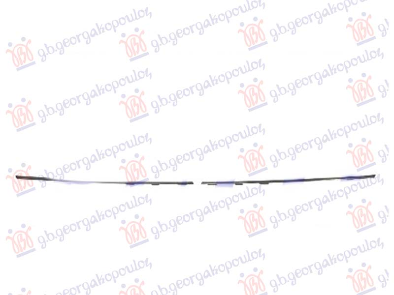 LAJSNA PVC MASKE HROM (SET 2 KOM) RENAULT CLIO V 2023-2026 (B7)
