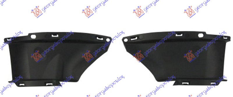 RESETKA PREDNJEG BRANIKA (SET) RENAULT SCENIC/GRAND SCENIC 2016-2024 (R9)