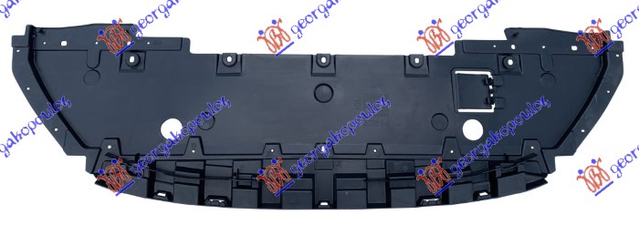 ZASTITA MOTORA ISPOD BRANIKA PLASTICNA RENAULT CAPTUR II 2020-2024 (HF)