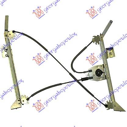 PODIZAC PREDNJEG PROZORA ELEKTRICNI (BEZ MOTORA) (A KVALITET) RENAULT MEGANE CABRIO 2003-2006 (EM0/EM1)