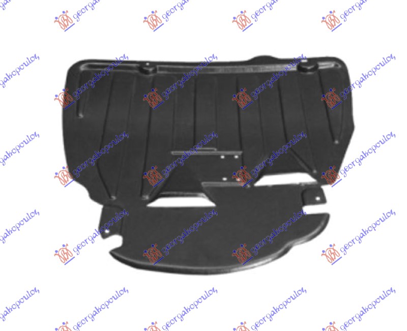 ZASTITA MOTORA PLASTICNA RENAULT MEGANE CABRIO 2010-2014 (EM0/EM1)