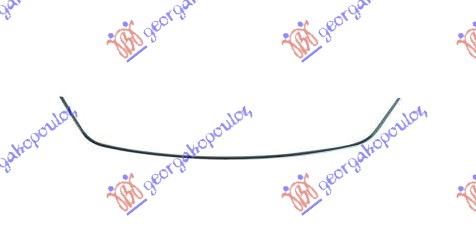 LAJSNA RESETKE PREDNJEG BRANIKA HROM RENAULT MEGANE COUPE/CABRIO 2014-2016 (DZ0/DZ1)
