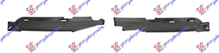 NOSAC PVC MASKE GORNJI (PLASTICNI) RENAULT MEGANE SDN 2016- (LVA/LVM/LVN)