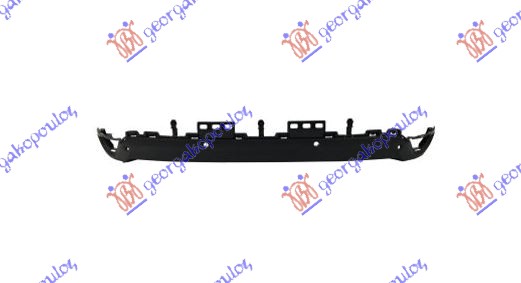 SPOJLER ZADNJEG BRANIKA 5 VRATA (PDS SENZOR) RENAULT MEGANE H/B-S.W. 2015-2019 (B9A/M/N)