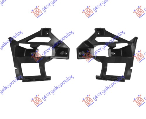 NOSAC ZADNJEG BRANIKA DONJI BOCNI PLASTICNI (SET) RENAULT MEGANE SDN 2016- (LVA/LVM/LVN)