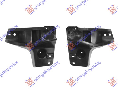 NOSAC ZADNJEG BRANIKA GORNJI PLASTICNI (SET) RENAULT MEGANE SDN 2016- (LVA/LVM/LVN)