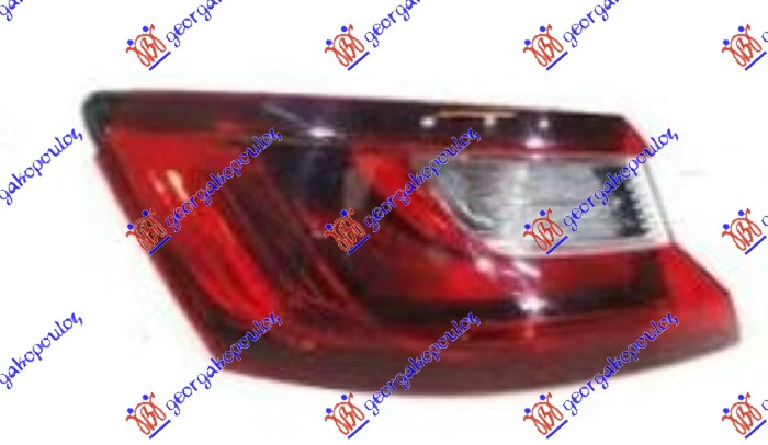 STOP LAMPA SPOLJASNJA (LED) (TYC) RENAULT MEGANE SDN 2016- (LVA/LVM/LVN)